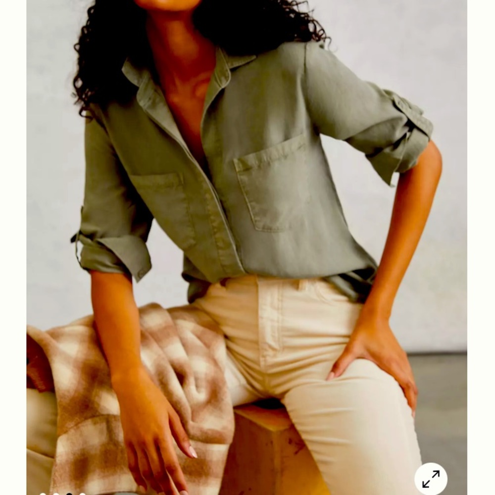 CLOTH AND STONE Ava chambray